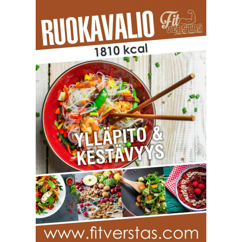 Ruokavalio 1810 kcal Ruokavalio 1810 kcal