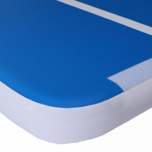 AirTrack Ilmavolttirata 300x100x10cm 2-Kerroksinen PVC Sininen/Valkoinen