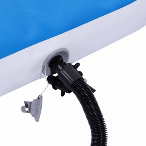AirTrack Ilmavolttirata 500x100x10cm 2-Kerroksinen PVC Sininen/Valkoinen