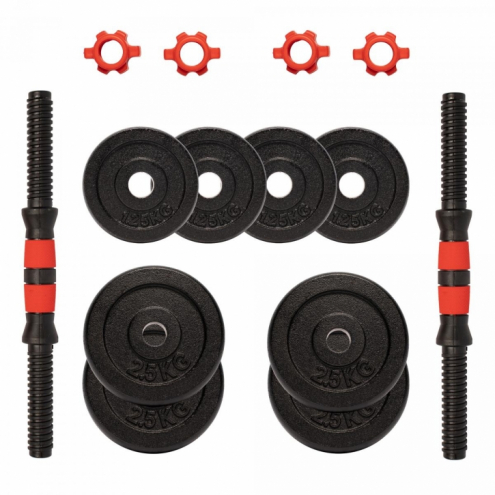 Käsipainosetti valurauta 15 kg 25mm Käsipainosetti valurauta 15 kg 25mm