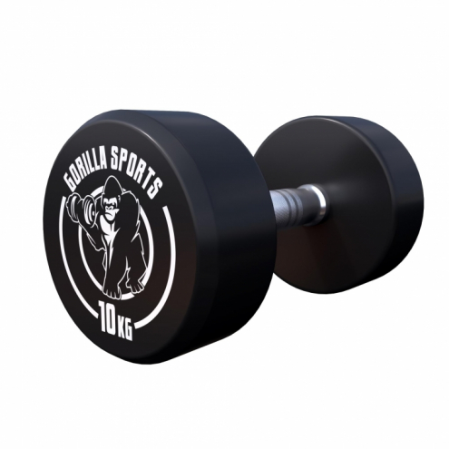 Pro Kiinteä Käsipaino 2,5kg - 40kg Valurauta/Kumi Pro Kiinteä Käsipaino 2,5kg - 40kg Valurauta/Kumi