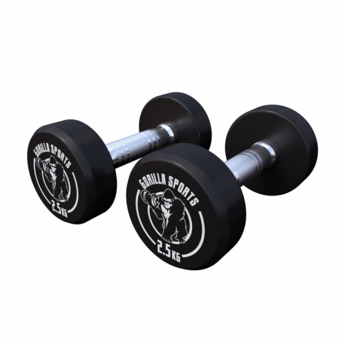 Pro kiinteä käsipaino 2 x 2,5 - 2 x 15kg Pro kiinteä käsipaino 2 x 2,5 - 2 x 15kg