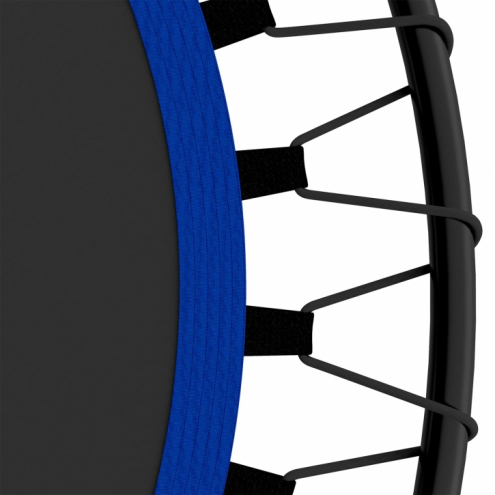 Fitness trampoliini 110 cm kahvatangolla – Minitrampoliini kotitreeniin, sininen