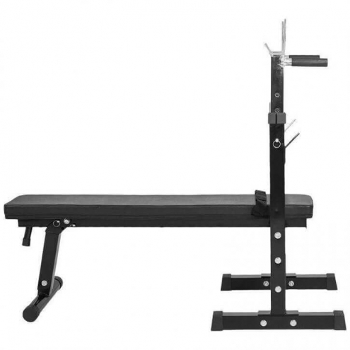 Säädettävä Painonnostopenkki Musta + Vinyylinen Levytankosarja 100kg (Pikatoimitus) Säädettävä Painonnostopenkki Musta + Vinyylinen Levytankosarja 100kg (Pikatoimitus)