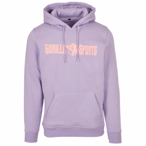 Gorilla Sports Huppari, S-XXXL, Puuvilla/Polyesteri, Unisex, Violetti