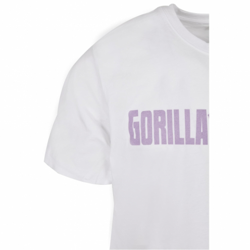 Gorilla Sports T-Paita, S-XXXL, 100% Puuvilla, Unisex, Valkoinen