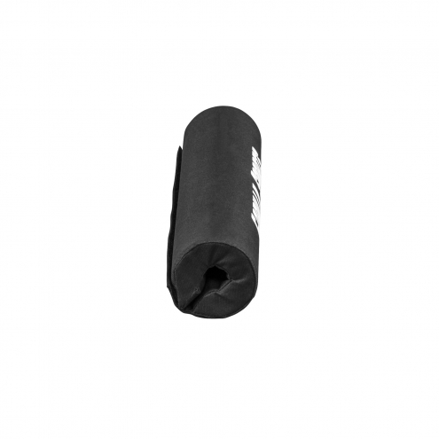 Levytangon pehmuste / Barbell Pad Tarranauhakinnityksellä 8,5x40cm Musta