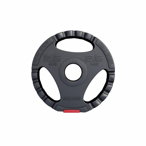 50mm Vinyylinen Tri Grip levypaino 2,5kg 50mm Vinyylinen Tri Grip levypaino 2,5kg