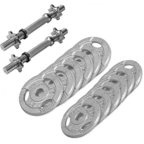 Tri Grip käsipainosetti kierrelukoilla 27,5 kg, Ø 30mm