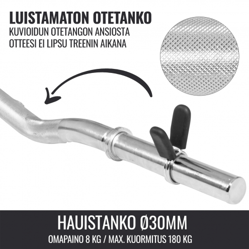 Tankosetti jousilukoilla 30 mm