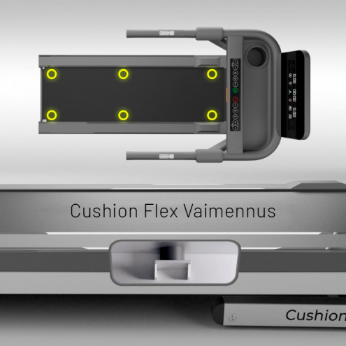 MAXXUS Juoksumatto RunMaxx 5.0 Kokoontaitettava LCD-Näyttö Max. 120kg