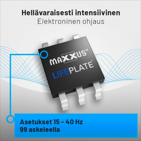 Tärinälevy / Tärinälaite MAXXUS LifePlate 2.0 Vastushihnoilla Ja Kaukosäätimellä