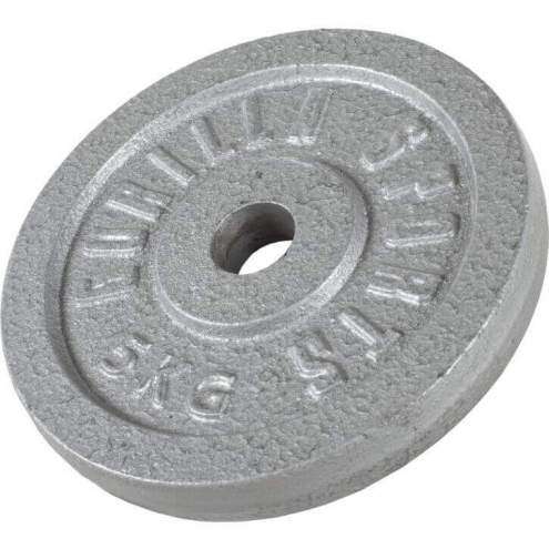 Valurautainen levypaino 5kg Valurautainen levypaino 5kg