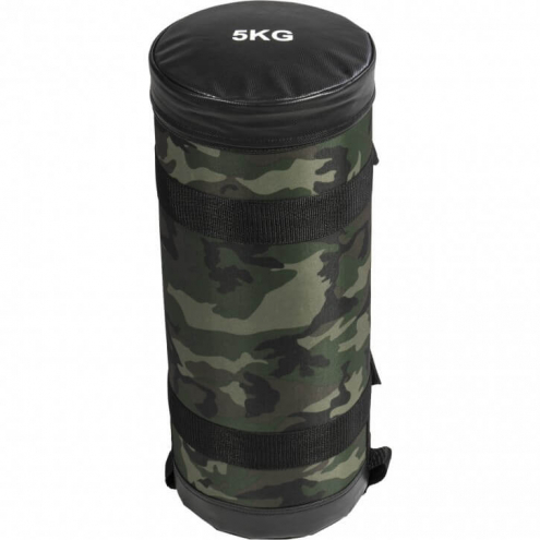 Fitnessbag Hiekkasäkki 5kg, 10kg, 15kg, Maastokuvio, Nylon