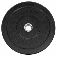 YKSITTÄISKAPPALE! Hi Temp Bumper Levypaino 10kg, 50mm Kuminen Levypaino, Musta