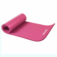 OUTLET Jumppamatto Kantohihnalla, Ihoystävällinen, Fuksia, 190x100x1,5cm