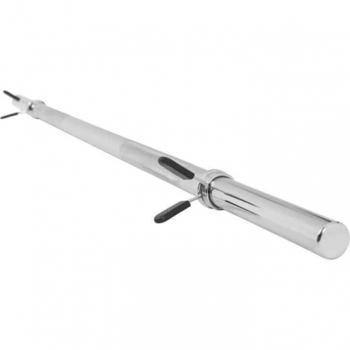 Suora Levytanko / Painonnostotanko Jousilukoilla 120cm, Ø 30mm, 8kg Kromi Suora Levytanko / Painonnostotanko Jousilukoilla 120cm, Ø 30mm, 8kg Kromi