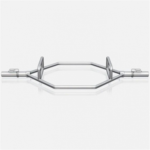 Trap Bar Tanko / Maastavetotanko Jousilukoilla Ø 50mm, 25kg Kromi Trap Bar Tanko / Maastavetotanko Jousilukoilla Ø 50mm, 25kg Kromi