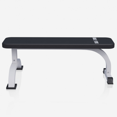 Tasapenkki / Treenipenkki 110x58x40cm Max. 250kg Valkoinen
