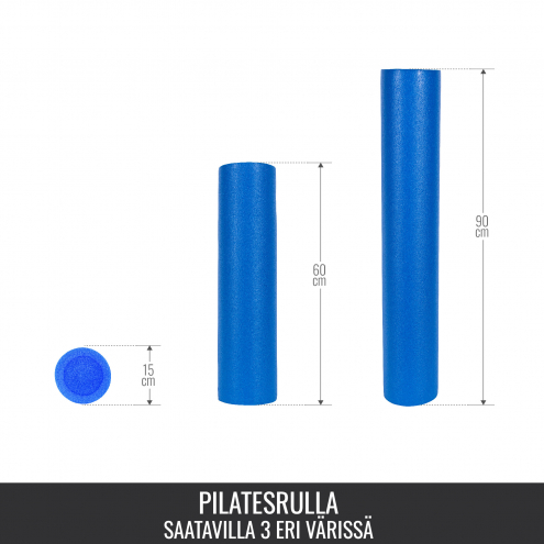 Pilatesrulla, Foam Roller, 90x15cm Pilatesrulla, Foam Roller, 90x15cm