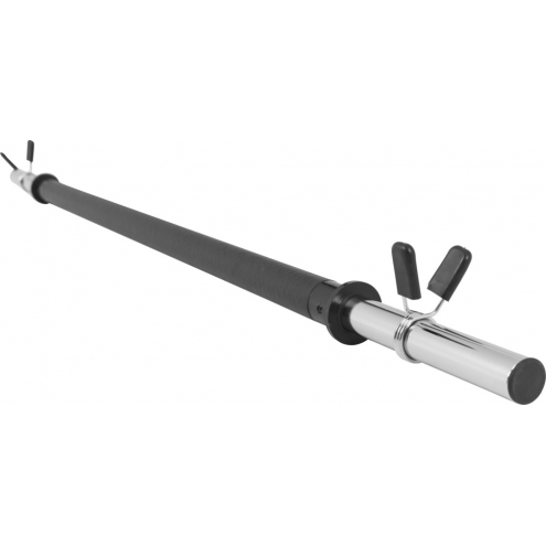 Aerobic Levytanko Jousilukoilla 130cm, Ø 30mm, 2kg Musta/Kromi