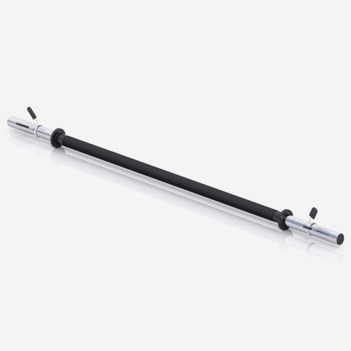 Aerobic Levytanko Jousilukoilla 130cm, Ø 30mm, 2kg Musta/Kromi