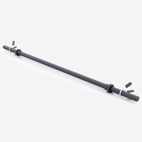 Pump Tanko Jousilukoilla 130cm ja Levytangon Pehmuste, Ø 30mm, 2kg Musta Pump Tanko Jousilukoilla 130cm ja Levytangon Pehmuste, Ø 30mm, 2kg Musta