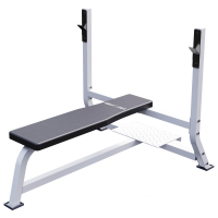 Leveä Painonnostopenkki / Punnerruspenkki 143x110x103cm Max. 250kg Valkoinen