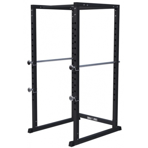 Kyykkyhäkki / Power Rack Musta – Turvaraudat, Leuanvetotanko, 200 kg
