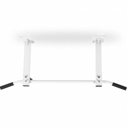 OUTLET! Leuanvetotanko Kattoon Kumikahvoilla 100x40x20cm Max. 350kg Valkoinen