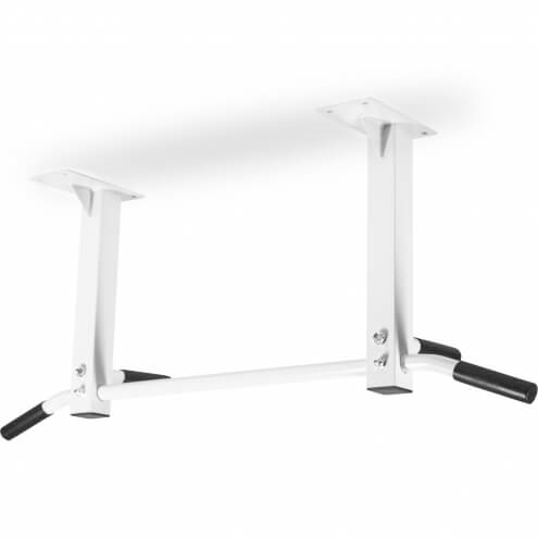OUTLET! Leuanvetotanko Kattoon Kumikahvoilla 100x40x20cm Max. 350kg Valkoinen