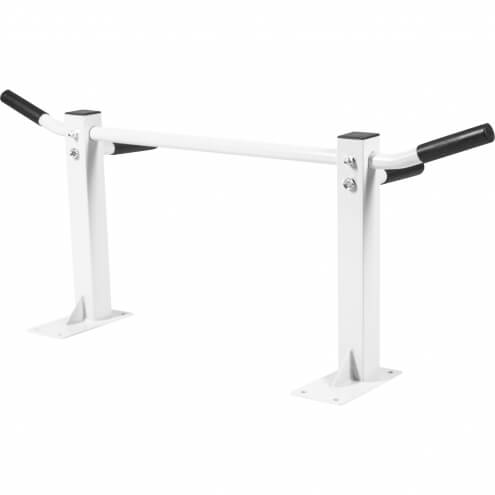 OUTLET! Leuanvetotanko Kattoon Kumikahvoilla 100x40x20cm Max. 350kg Valkoinen