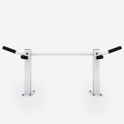 OUTLET! Leuanvetotanko Kattoon Kumikahvoilla 100x40x20cm Max. 350kg Valkoinen
