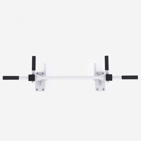 OUTLET! Leuanvetotanko Kattoon Kumikahvoilla 100x40x20cm Max. 350kg Valkoinen