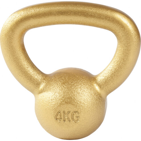 Valurautainen kahvakuula 4-32 kg KULTA Valurautainen kahvakuula 4-32 kg KULTA
