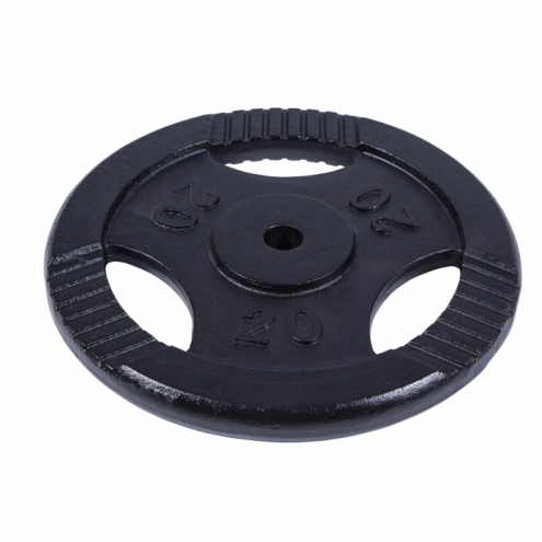 Tri Grip levypaino 20 kg, musta Tri Grip levypaino 20 kg, musta