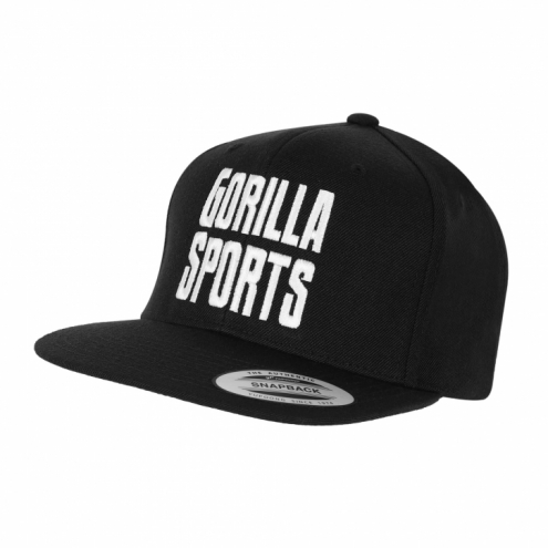 Gorilla Sports Snapback Musta Gorilla Sports Snapback Musta