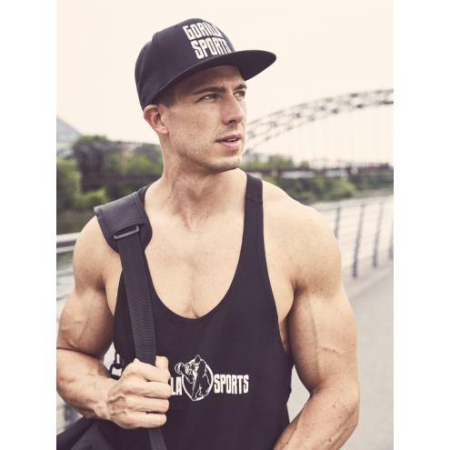Gorilla Sports Snapback Musta Gorilla Sports Snapback Musta
