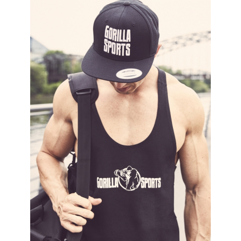 Gorilla Sports Snapback Musta Gorilla Sports Snapback Musta