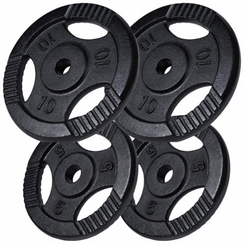 Tri Grip Levypaino 2 x 5 kg 2 x 10 kg Tri Grip Levypaino 2 x 5 kg 2 x 10 kg
