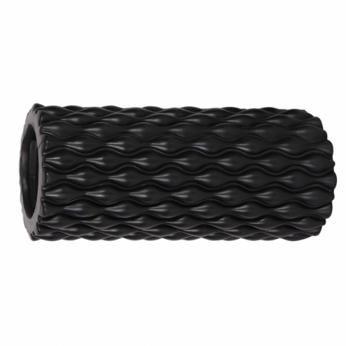 Foam Roller 3 in 1, Hierontarulla Tärinällä, Musta, 30x10cm