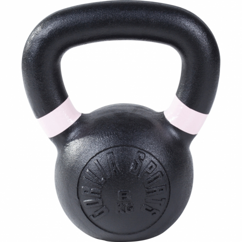 Olympia Kahvakuula 4 kg - 32 kg, Valurauta, Musta, Värikoodattu