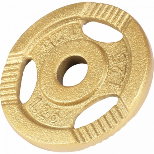 Tri Grip painosetti 100kg, kullanvärinen Tri Grip painosetti 100kg, kullanvärinen