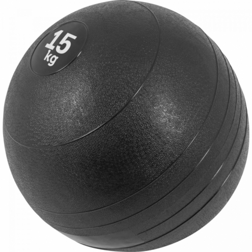 Slam Ball Kuntopallosetti 10 kg ja 15 kg, Musta kumi