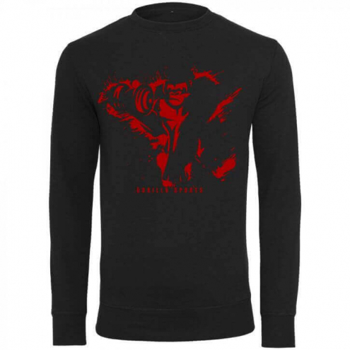 Crewneck Musta/Punainen Crewneck Musta/Punainen