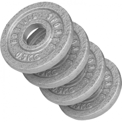 Valurautainen levypaino 4x0,5kg Valurautainen levypaino 4x0,5kg