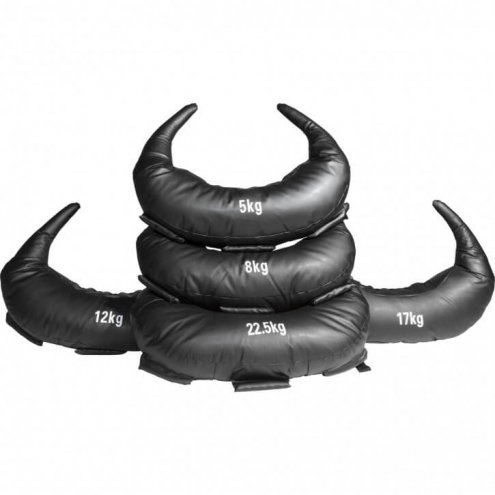 Bulgarian Bag Treenisäkki 5kg - 22,5kg, Musta, Keinonahka