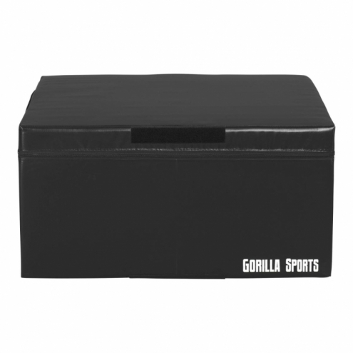 Gorilla Sports pehmeä Plyobox 15-60cm musta