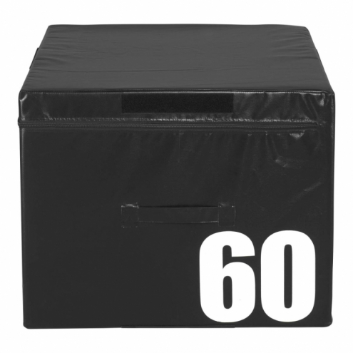 Pehmeä Korkeussäädettävä Plyobox / Hyppyboxi 90x75x15-60cm Max. 135kg