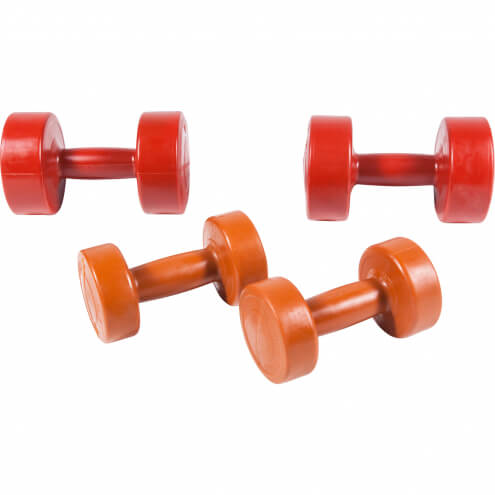 Aerobic käsipainopaketti 2x1kg + 2x2kg Aerobic käsipainopaketti 2x1kg + 2x2kg
